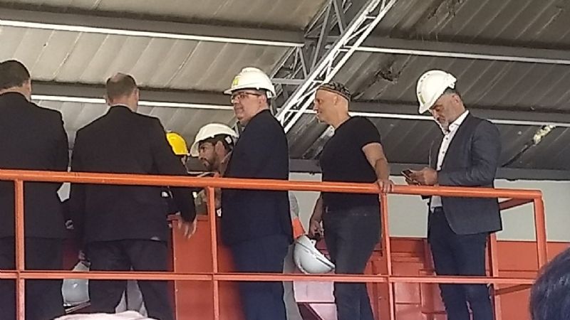 Bergman inaugura la planta de tratamiento de residuos sólidos