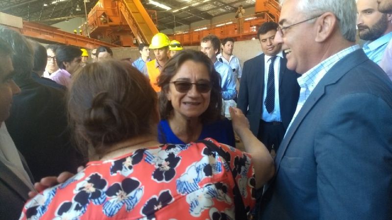 Bergman inaugura la planta de tratamiento de residuos sólidos