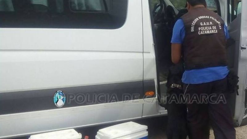 Secuestran droga que llevaban a un festival de rock en Santa María