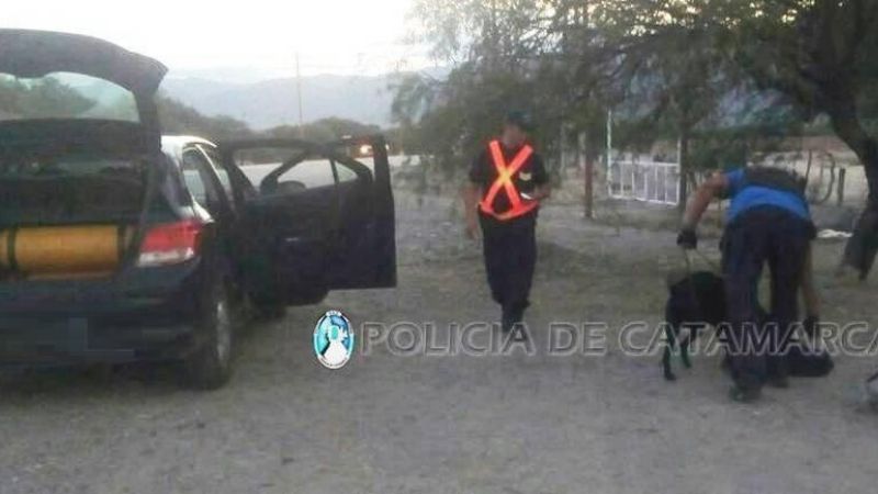Secuestran droga que llevaban a un festival de rock en Santa María