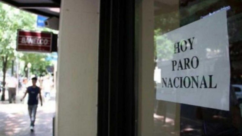Se viene un paro de los bancarios