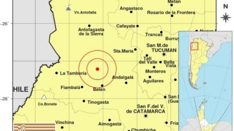 Temblor en el Oeste
