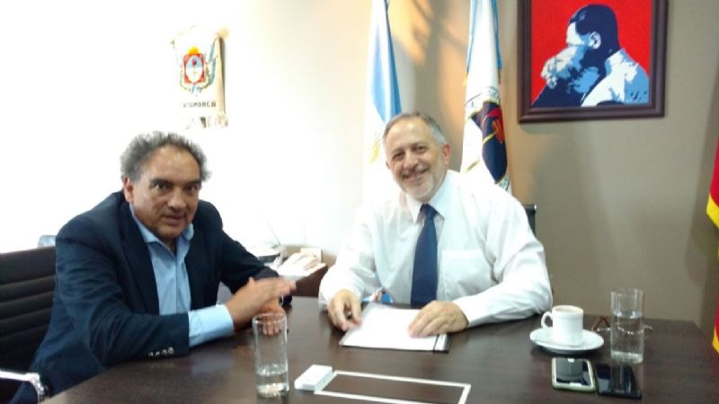 Solá Jais recibió al intendente de Londres