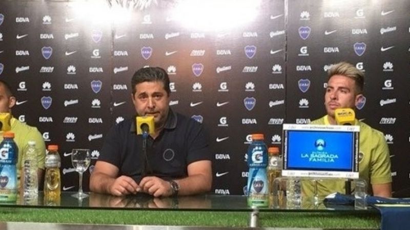 Boca presentó oficialmente a  Buffarini y Ábila