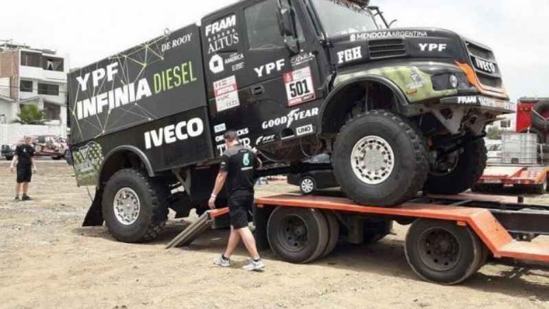 El impresionante camión del “Coyote” Villagra