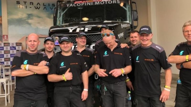 El impresionante camión del “Coyote” Villagra