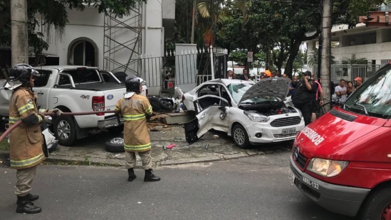 Dos argentinos murieron tras un choque en Río de Janeiro
