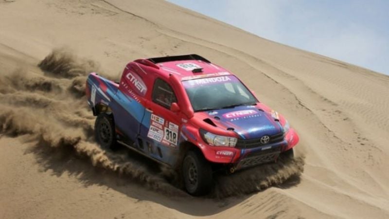 Lucio Álvarez fue el mejor de los argentinos en auto