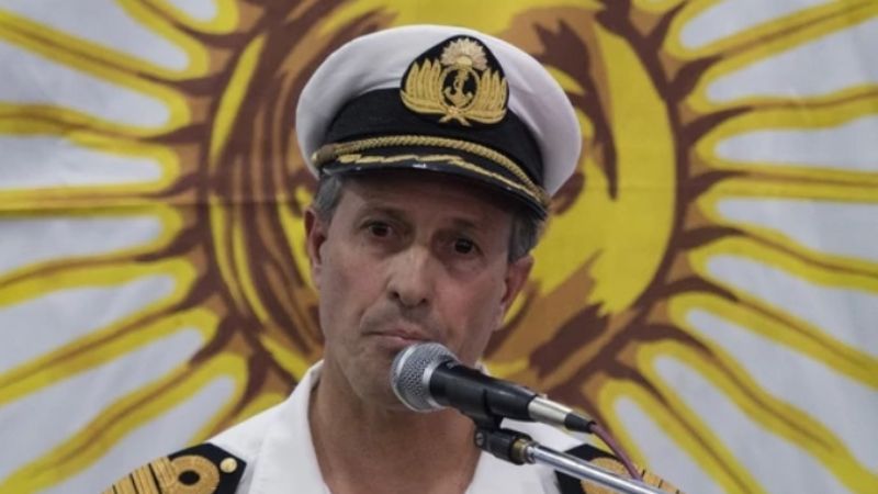 Balbi: "La Armada nunca abandonará la tarea de dar con el ARA San Juan"