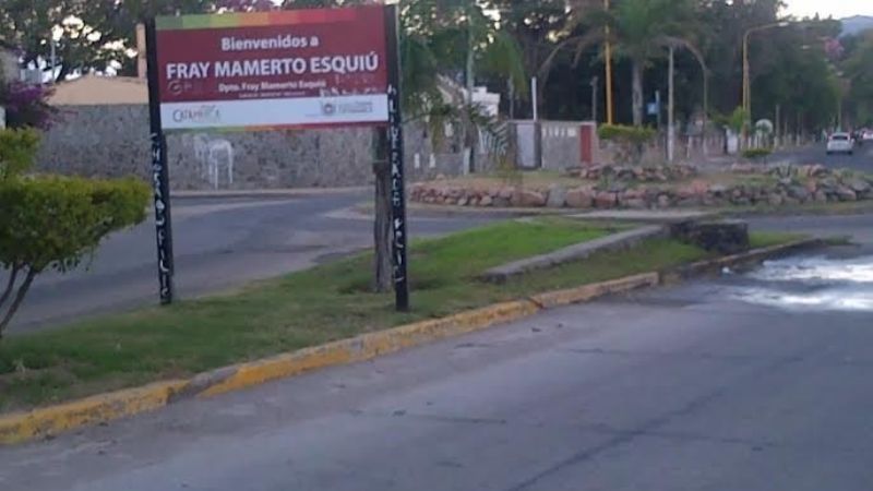 Choque de motos en La Carrera