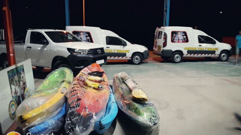 Presentaron vehículos adquiridos por el municipio de El Alto