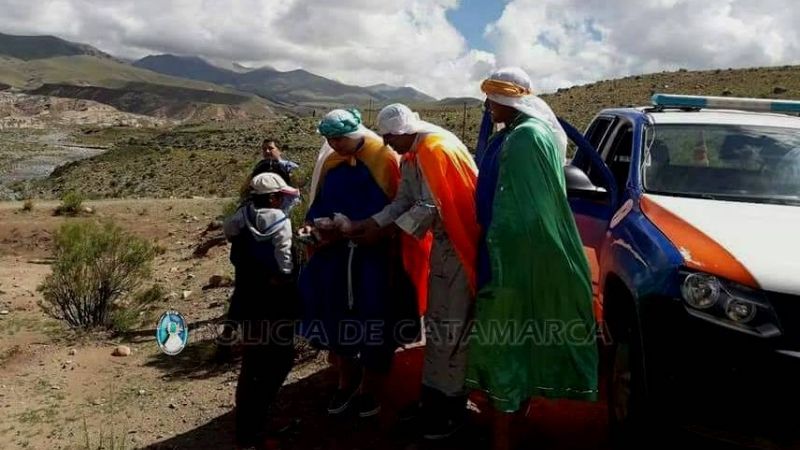 Los Reyes Magos visitaron el interior del departamento Belén