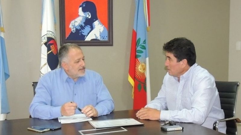 El intendente de la Puerta de San José visitó el Senado