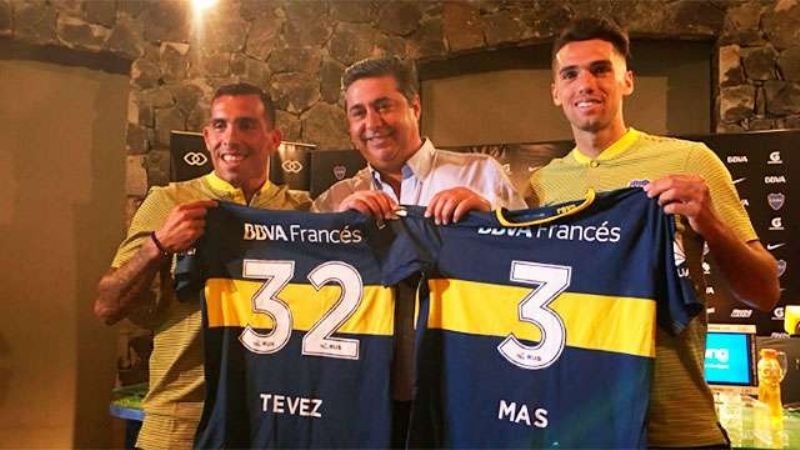 Carlos Tevez fue presentado oficialmente en Boca