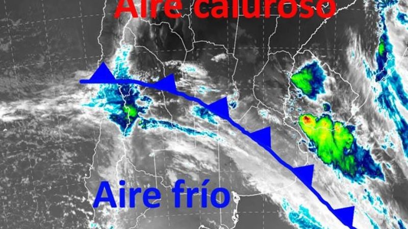 Lunes con brusco descenso de temperatura y posibles lluvias
