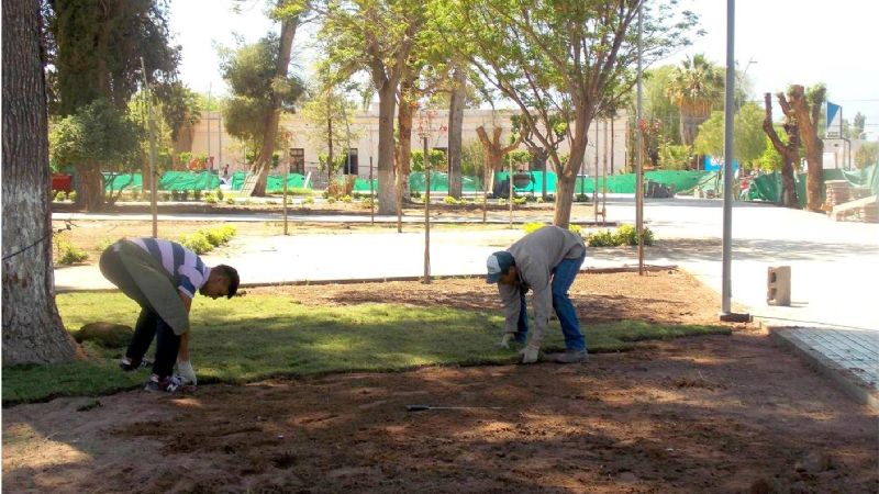Expectativa por la inauguración de la revalorización de la plaza 25 de Mayo