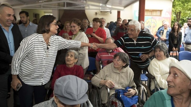 La Gobernadora inauguró un nuevo espacio en Hogar de Ancianos