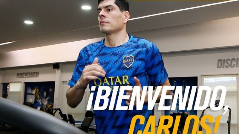 Lampe llegó a Boca, donde espera “hacer historia”