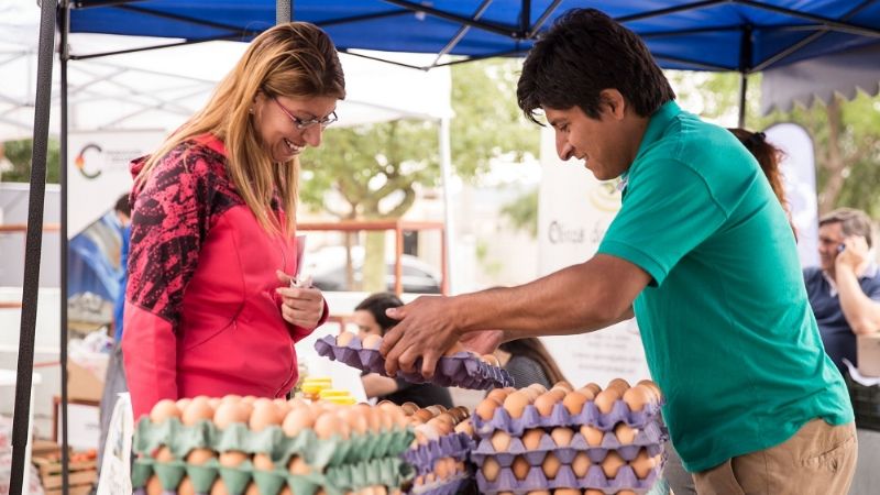 Los vecinos de las 500 coparon el Mercado Social
