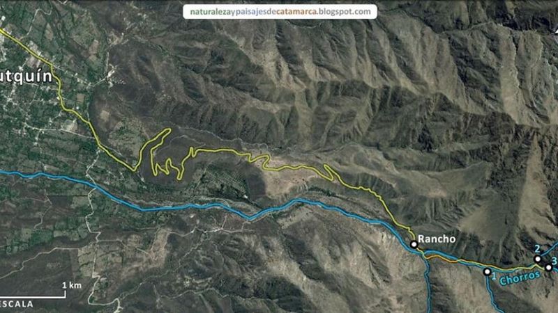 Los increíbles “Chorros” de Mutquín