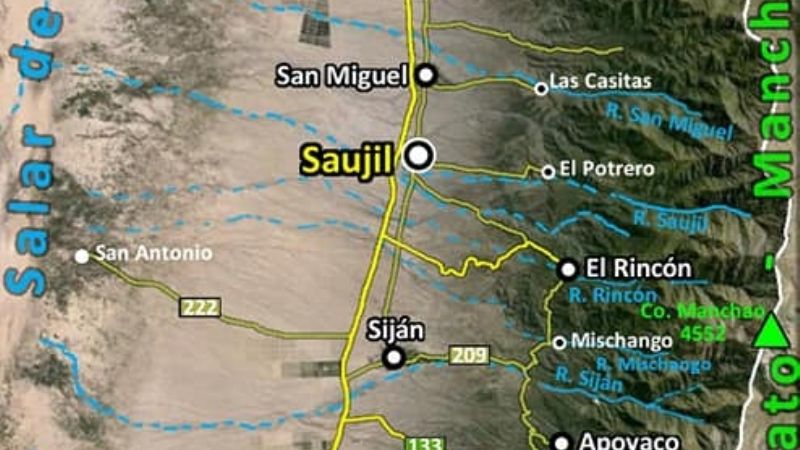 Los increíbles “Chorros” de Mutquín