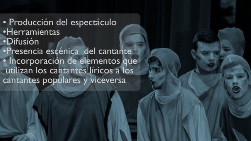 Taller de Movimientos Escénicos para cantantes líricos y populares