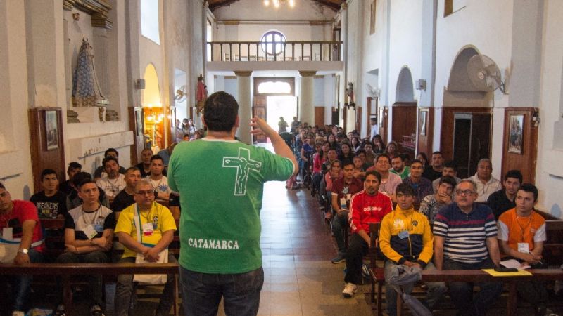 Jóvenes de parroquias del Este participaron del 28° Eslabón