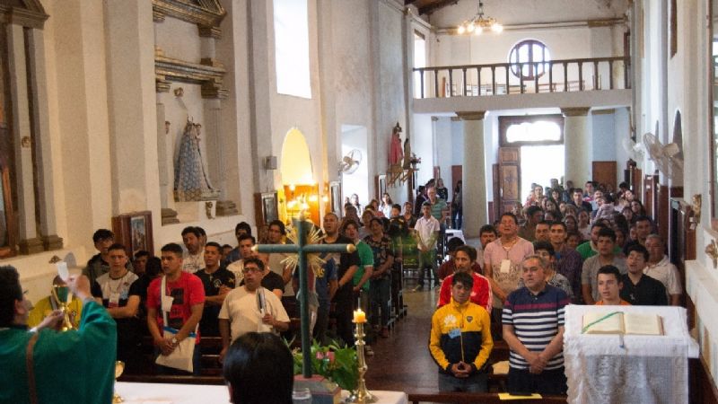 Jóvenes de parroquias del Este participaron del 28° Eslabón