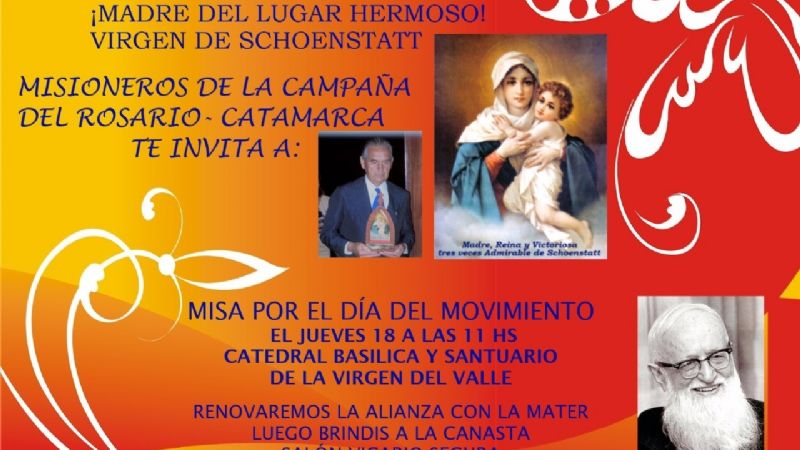 Celebración del Movimiento de Schöenstatt en el Camarín