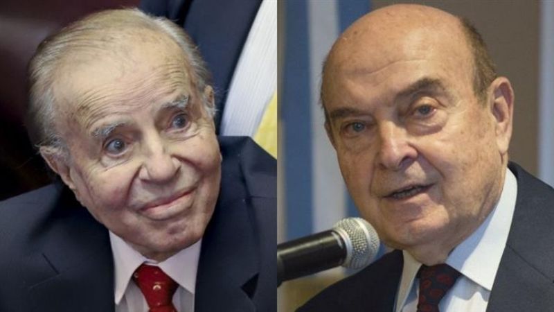 Confirman condena contra Menem y Cavallo por pago de sobresueldos