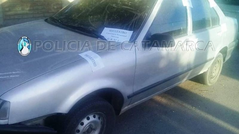 Recuperan auto robado