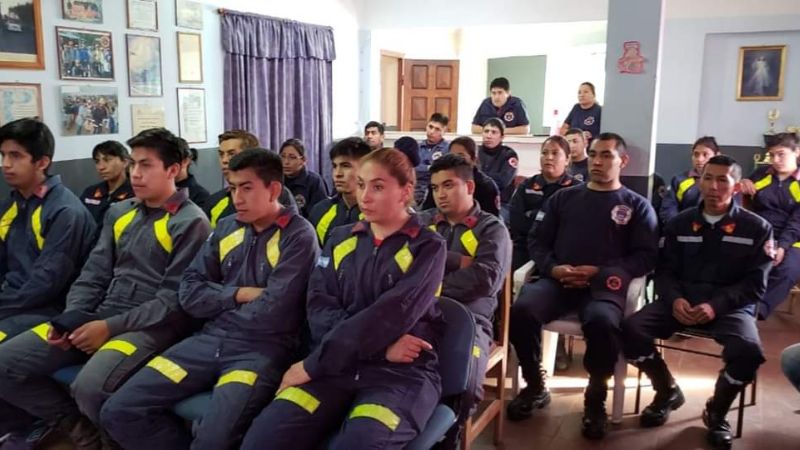 Bomberos de Santa María siguen capacitándose