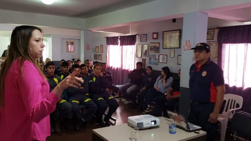 Bomberos de Santa María siguen capacitándose