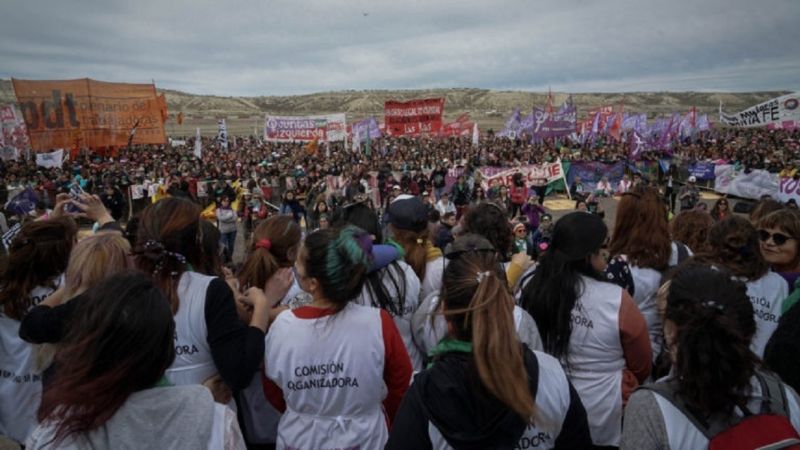 Encuentro Nacional de Mujeres en Trelew: denuncian robos y agresiones