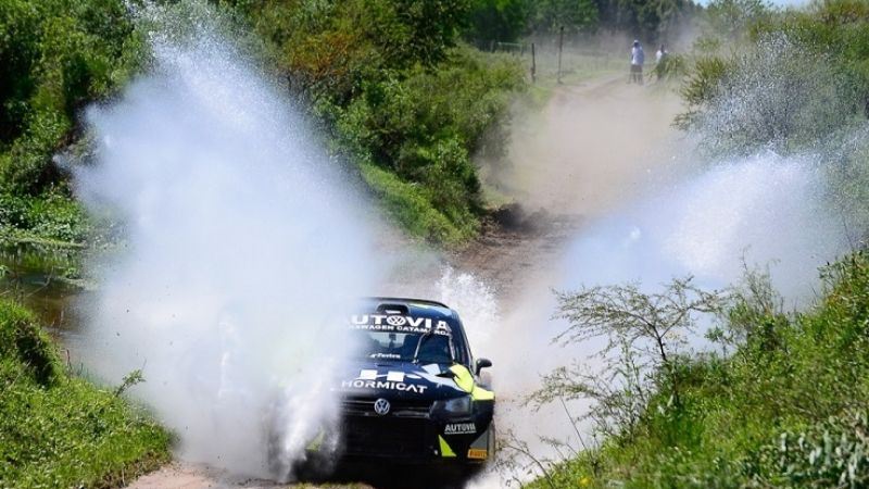 Carrerón de los D’Agostini: Walter 1ro. y Augusto 4to.