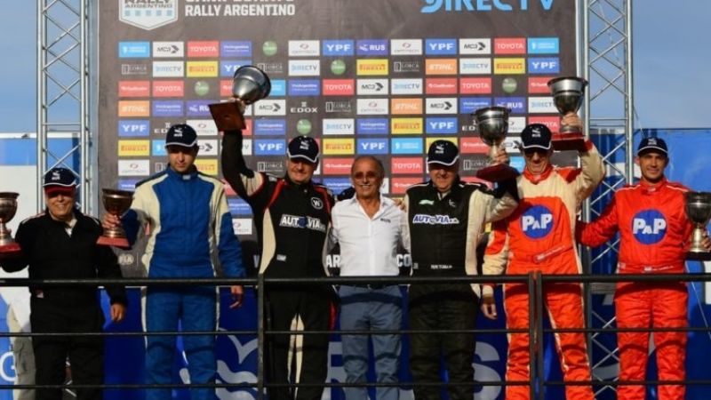 Carrerón de los D’Agostini: Walter 1ro. y Augusto 4to.