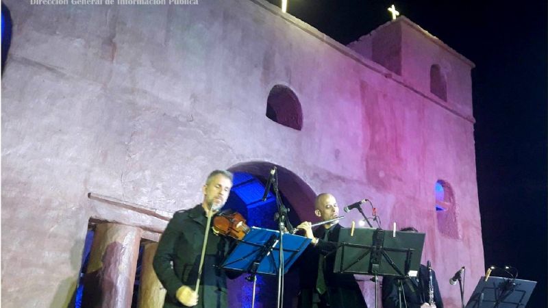 Inolvidable y multitudinario concierto lírico “La Ruta del Adobe se viste de gala”