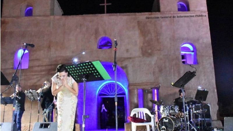 Inolvidable y multitudinario concierto lírico “La Ruta del Adobe se viste de gala”