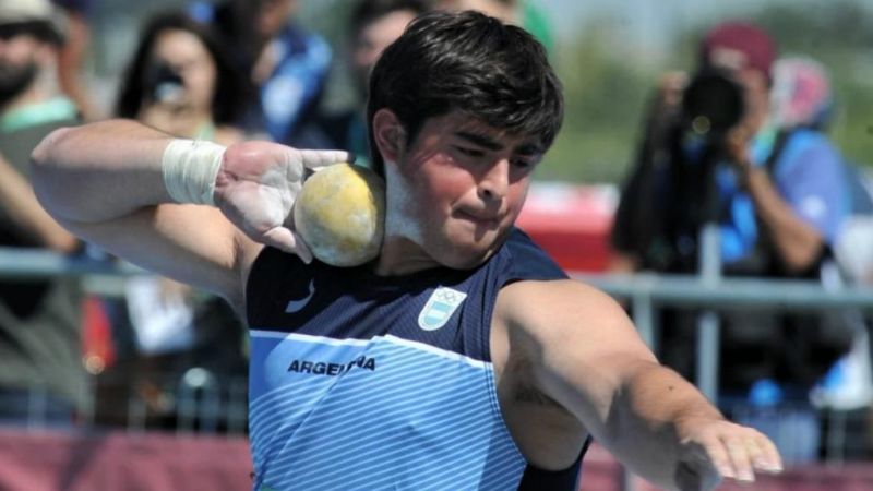 Juegos de la Juventud: oro para Argentina en lanzamiento de bala