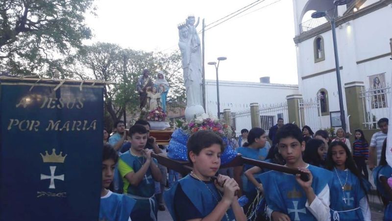 Culminaron las fiestas de la Sagrada Familia en Villa Cubas