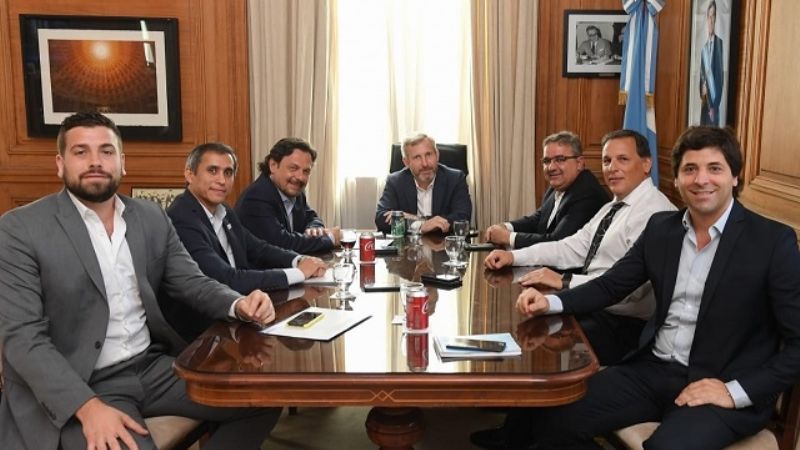 El Intendente fue recibido por el ministro Frigerio  para dialogar sobre obras