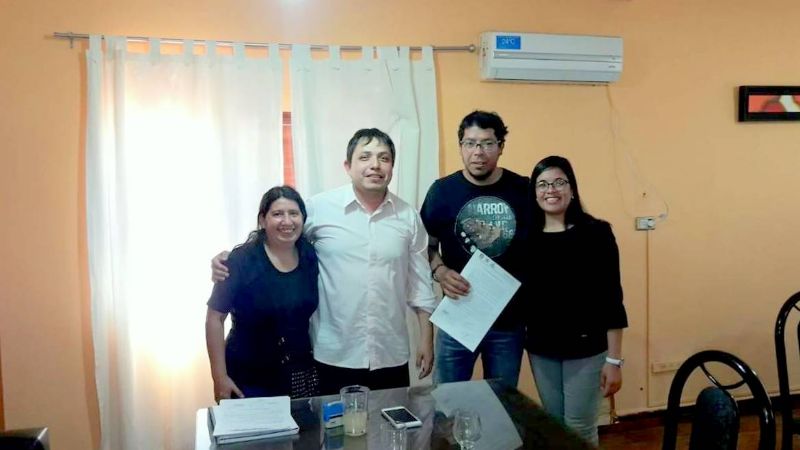 Nóblega otorgó ayuda económica en Tinogasta