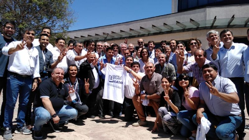 La comitiva catamarqueña en Tucumán