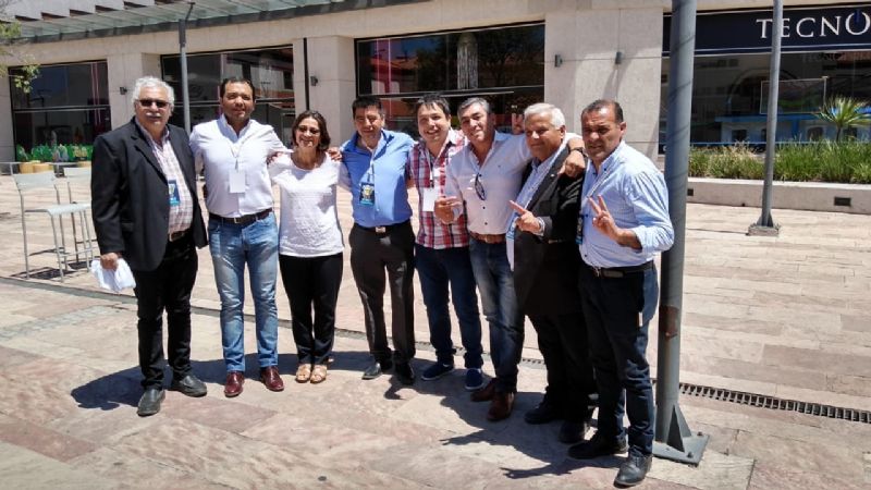 La comitiva catamarqueña en Tucumán