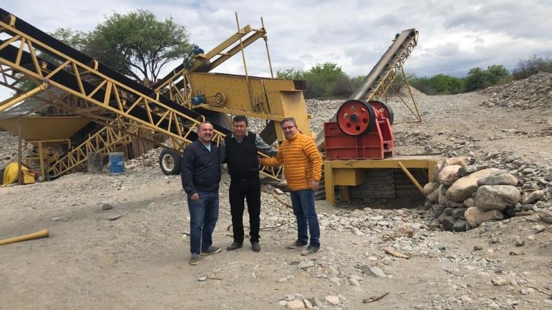 Jalil recorrió Huillapima junto a Moreno y Soria