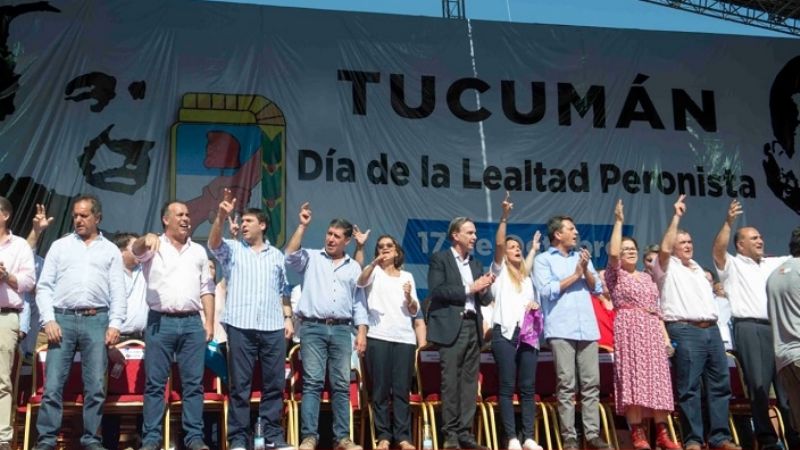 Lucía festejó el Día de la Lealtad en Tucumán