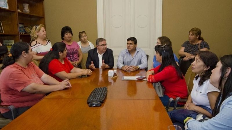 El Intendente Jalil recibió a cooperativas