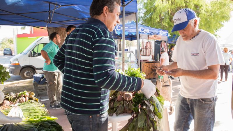 El Mercado Social visitó el Sur capitalino