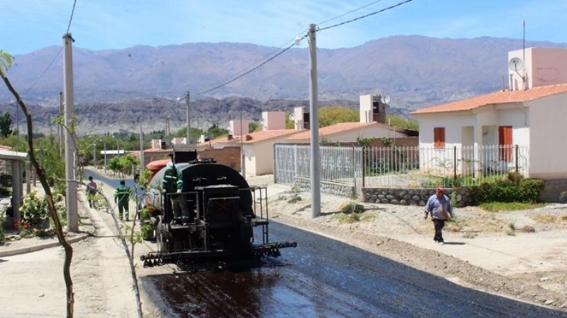 Finalizó pavimentación en San José