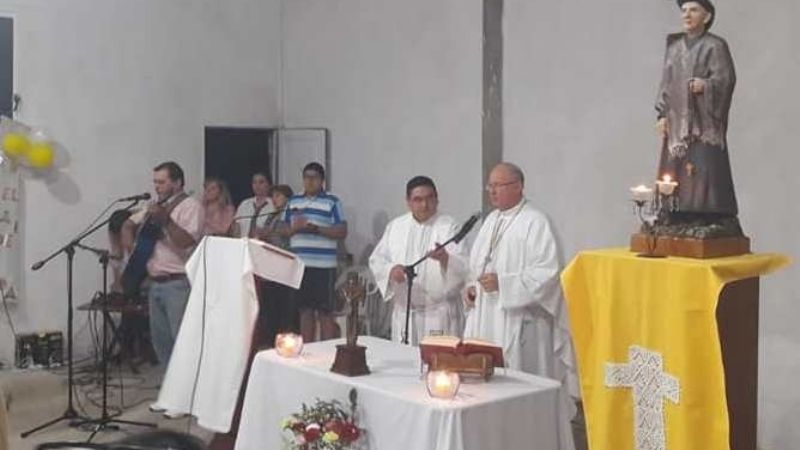 En el barrio Los Periodistas celebraron al Cura Brochero